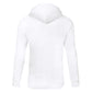 Freizeit Kapuzensweatshirt Weiß | Rot